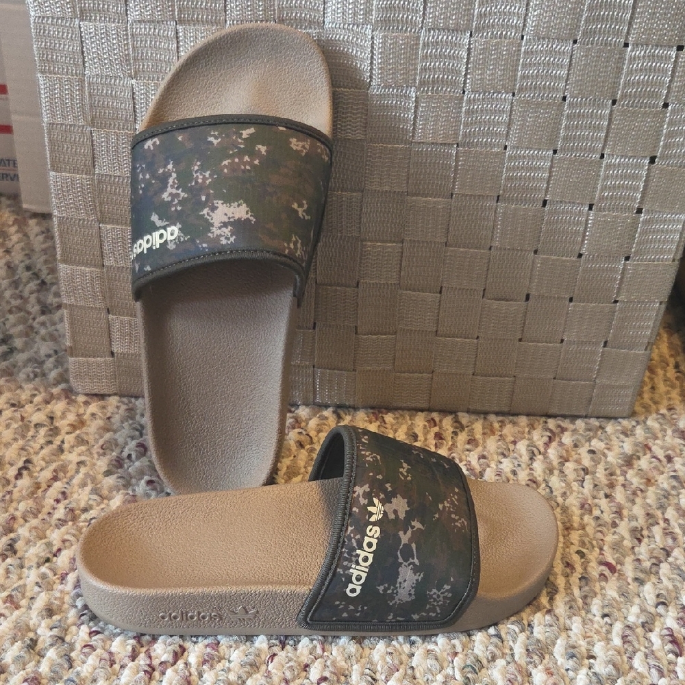 Adidas Camo Slides